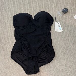 Calvin Klein Black Strapless Swimwear